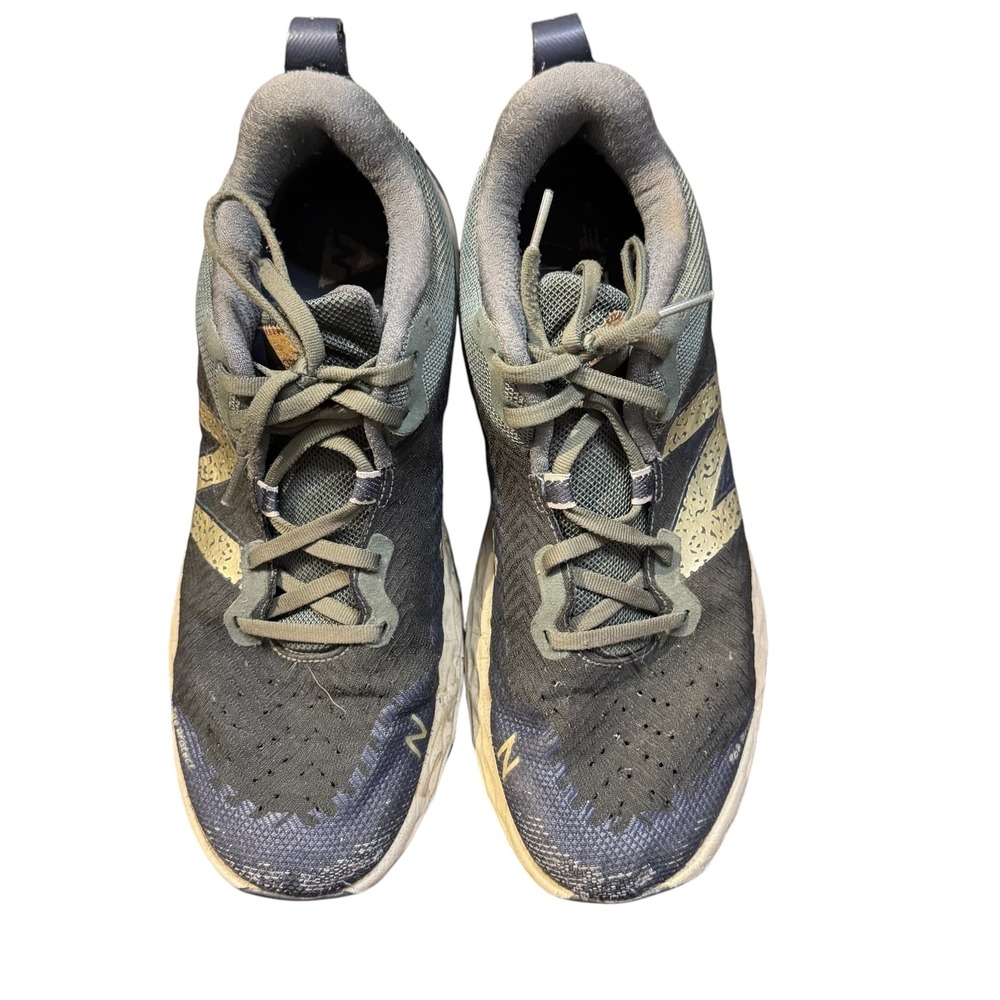 New Balance Fresh Foam Hierro Shoes Mens Size 12.5 Gray Trail Running Vibram